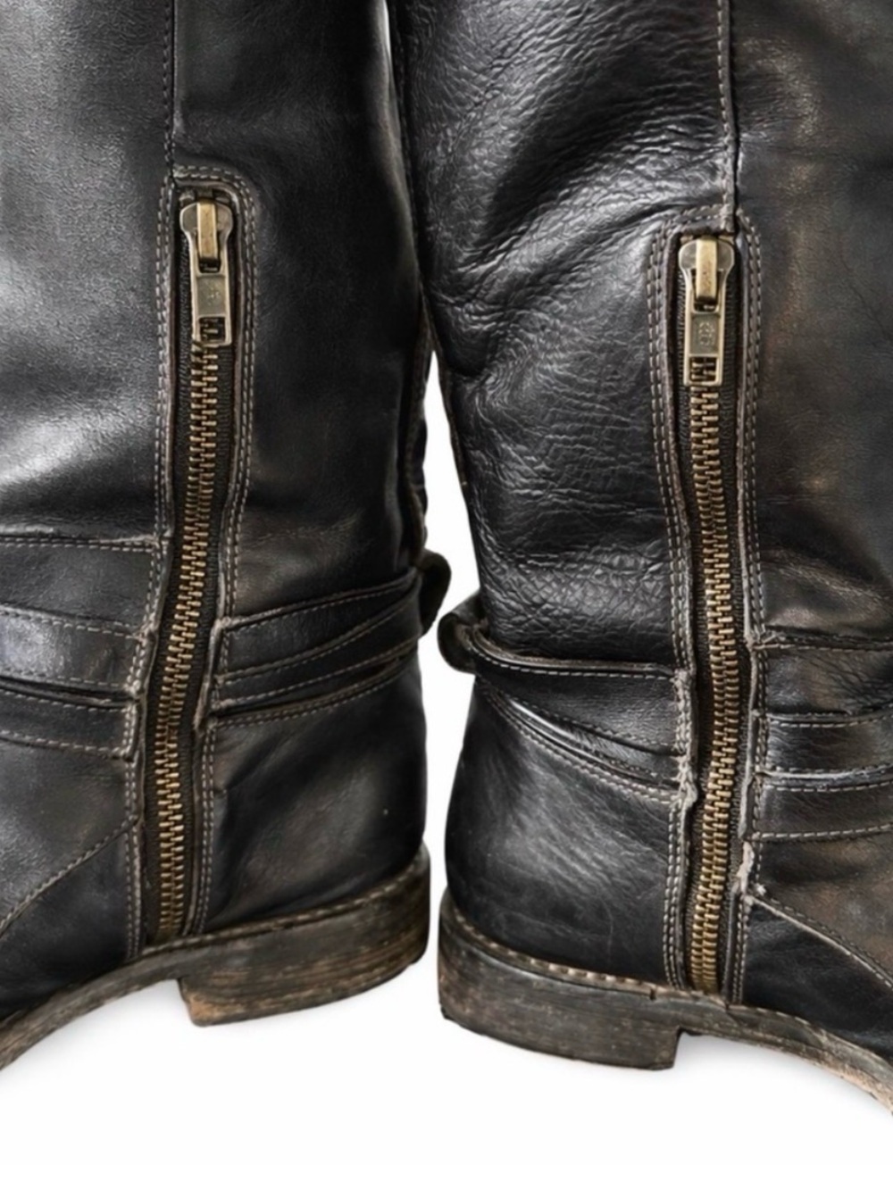 BED|STU π€ Cobbler Series Tall Leather Boots Size 8 Knee High - Picture 9 of 12